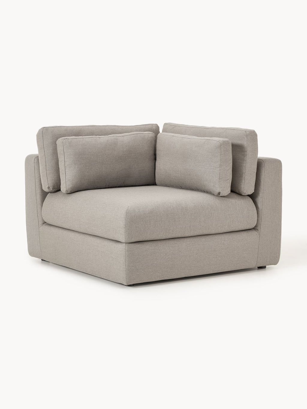 Rabea Garden Corner Module — Warm Grey