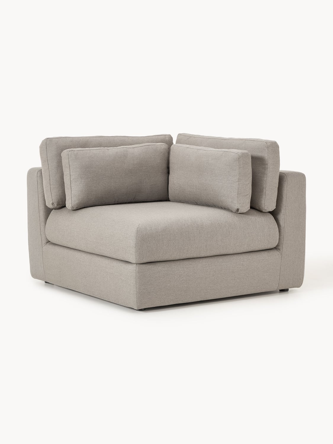 Rabea Garden Corner Module — Warm Grey
