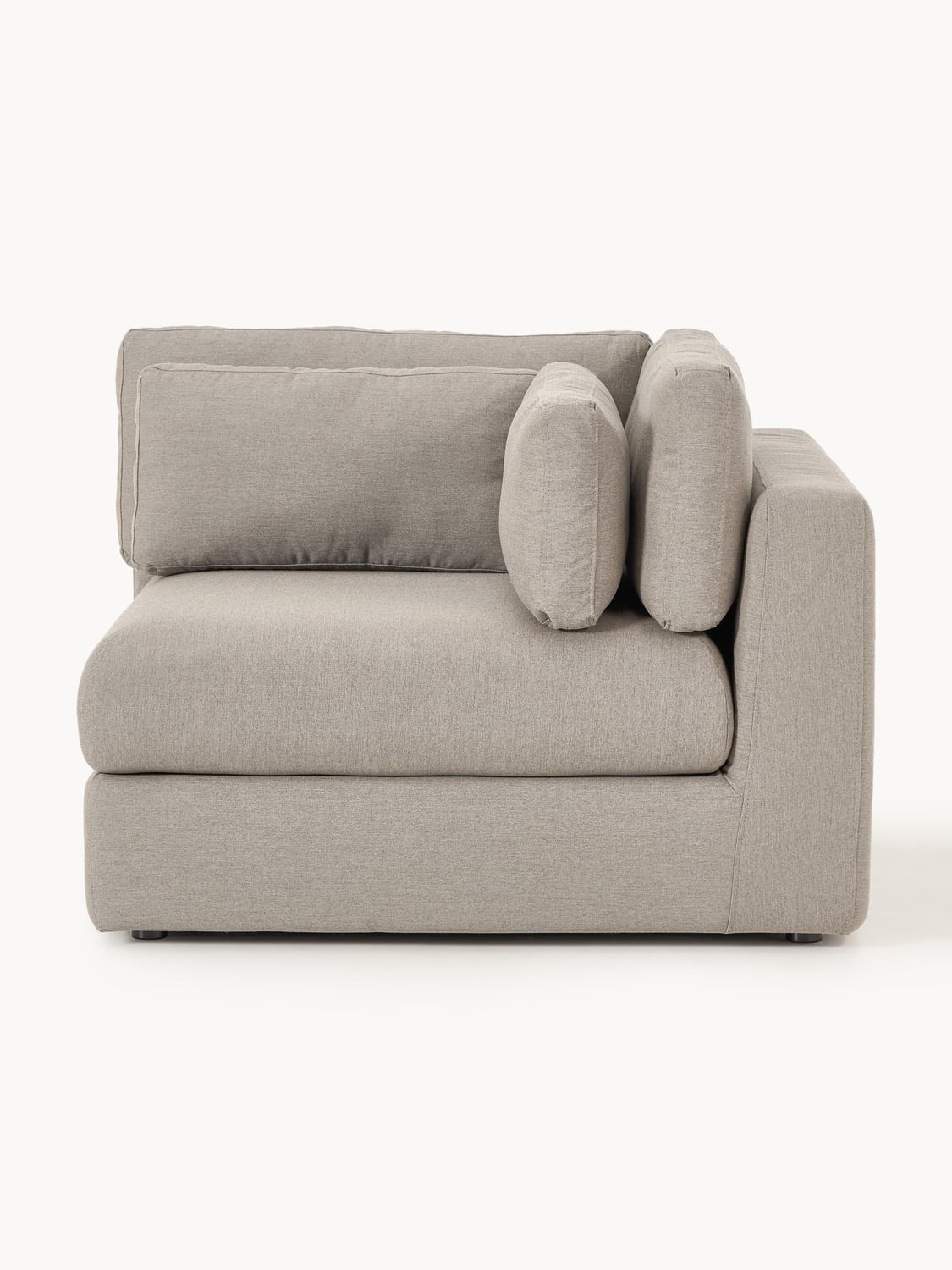 Rabea Garden Corner Module — Warm Grey