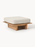 Eiko Garden Sofa Ottoman in Teak