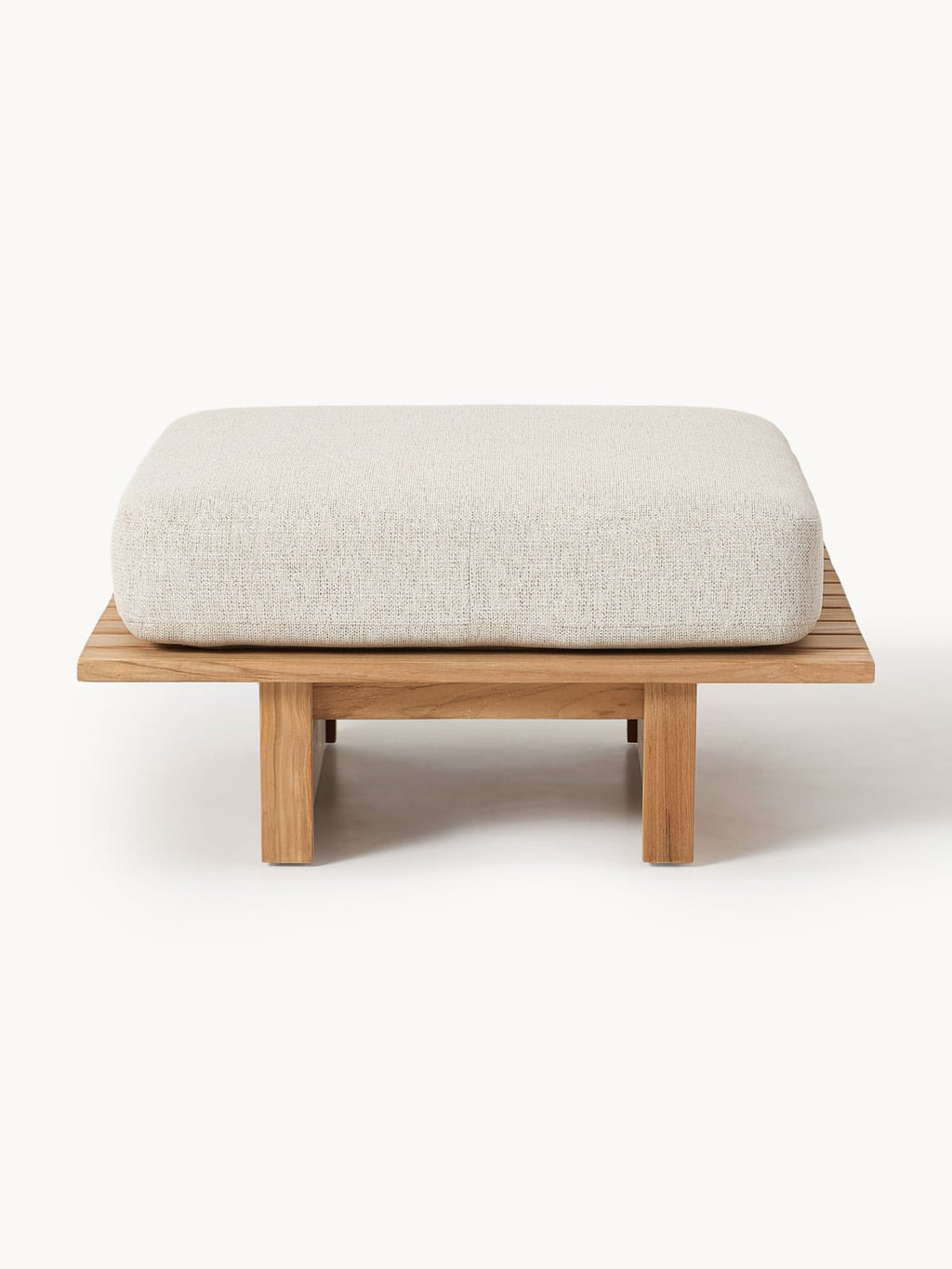 Eiko Garden Sofa Ottoman in Teak