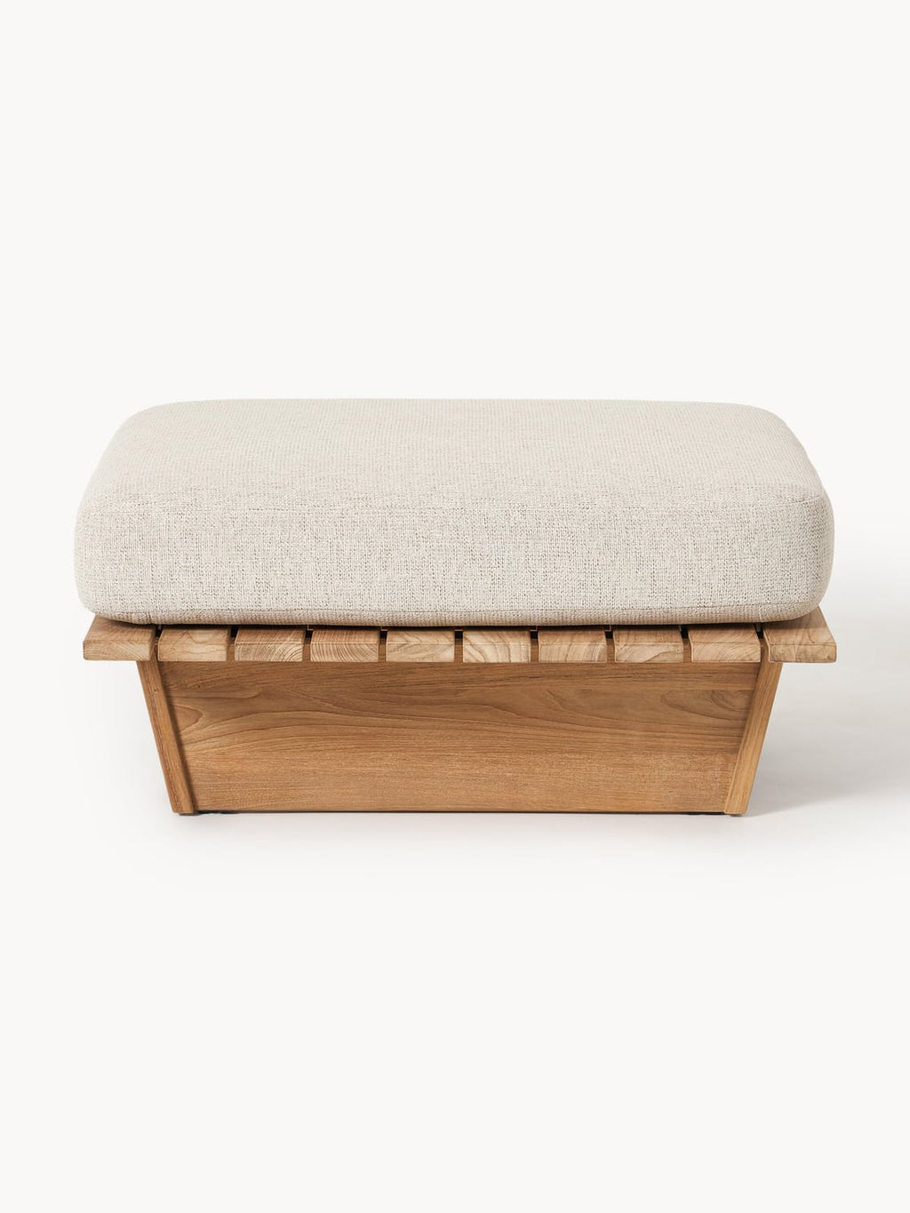 Eiko Garden Sofa Ottoman in Teak