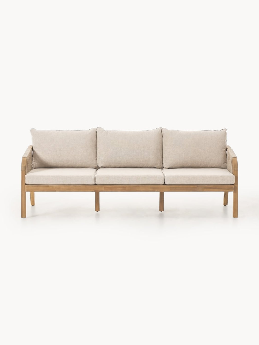 Lu Garden Lounge Sofa (3-seater) in Acacia — Beige