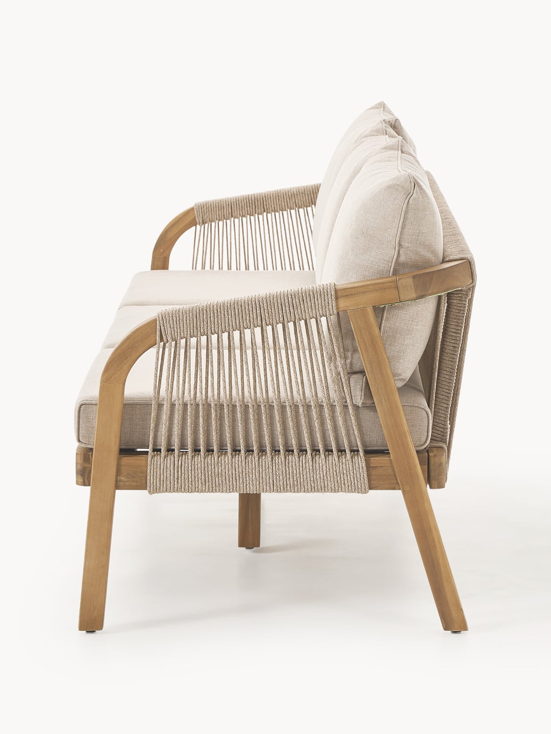Lu Garden Lounge Sofa (3-seater) in Acacia — Beige