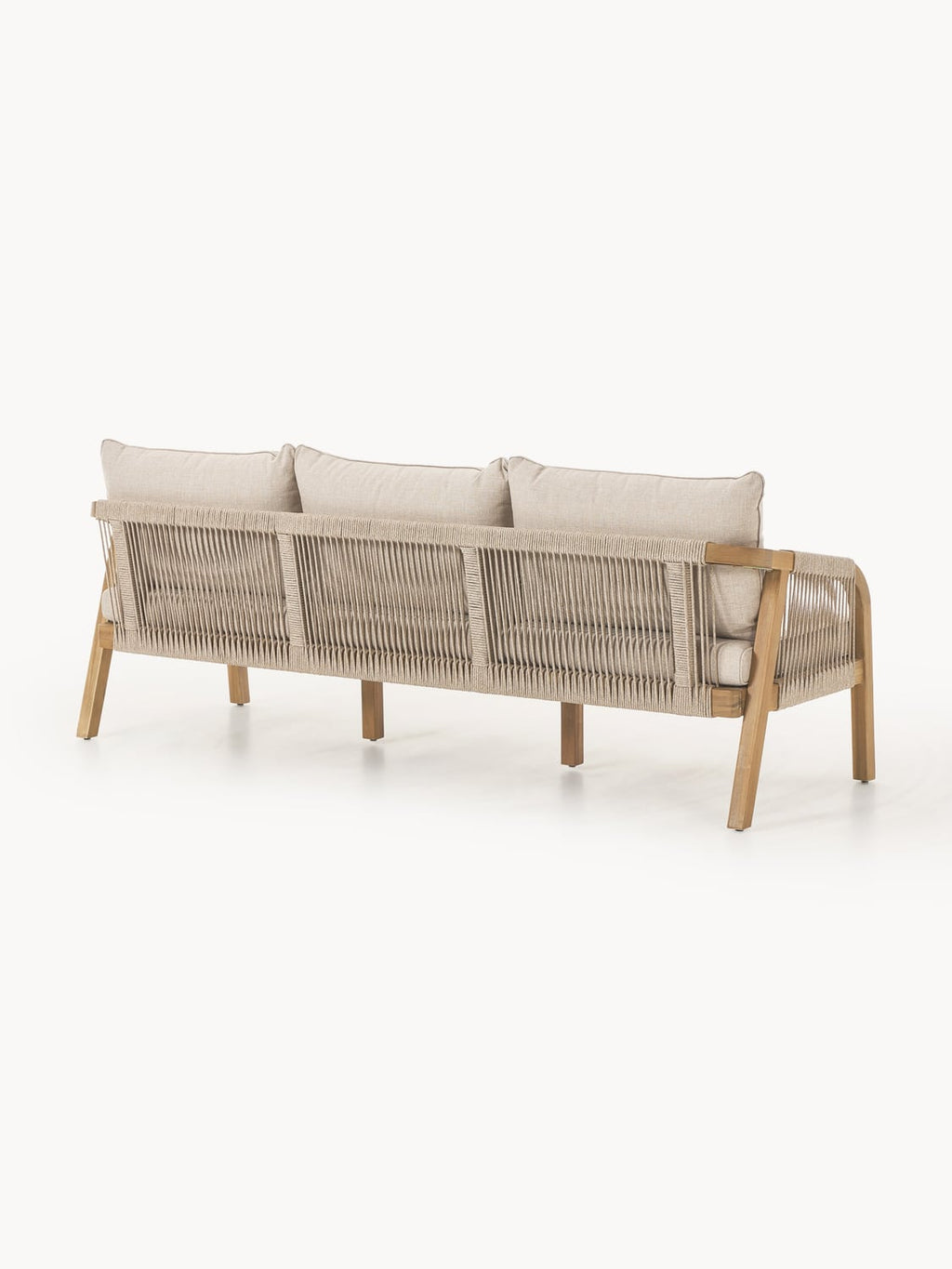 Lu Garden Lounge Sofa (3-seater) in Acacia — Beige