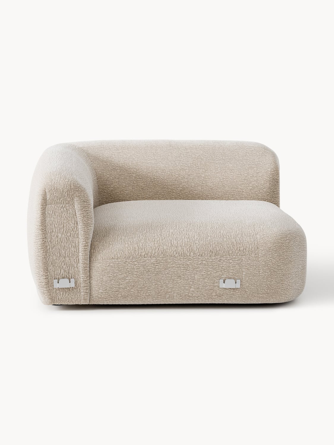 Wolke Round Corner Module — Oatmeal