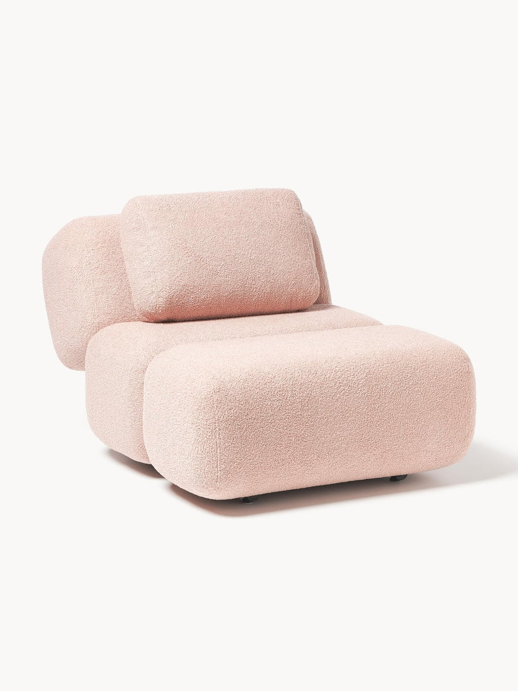 Caterpillar Teddy-Armchair — Rose