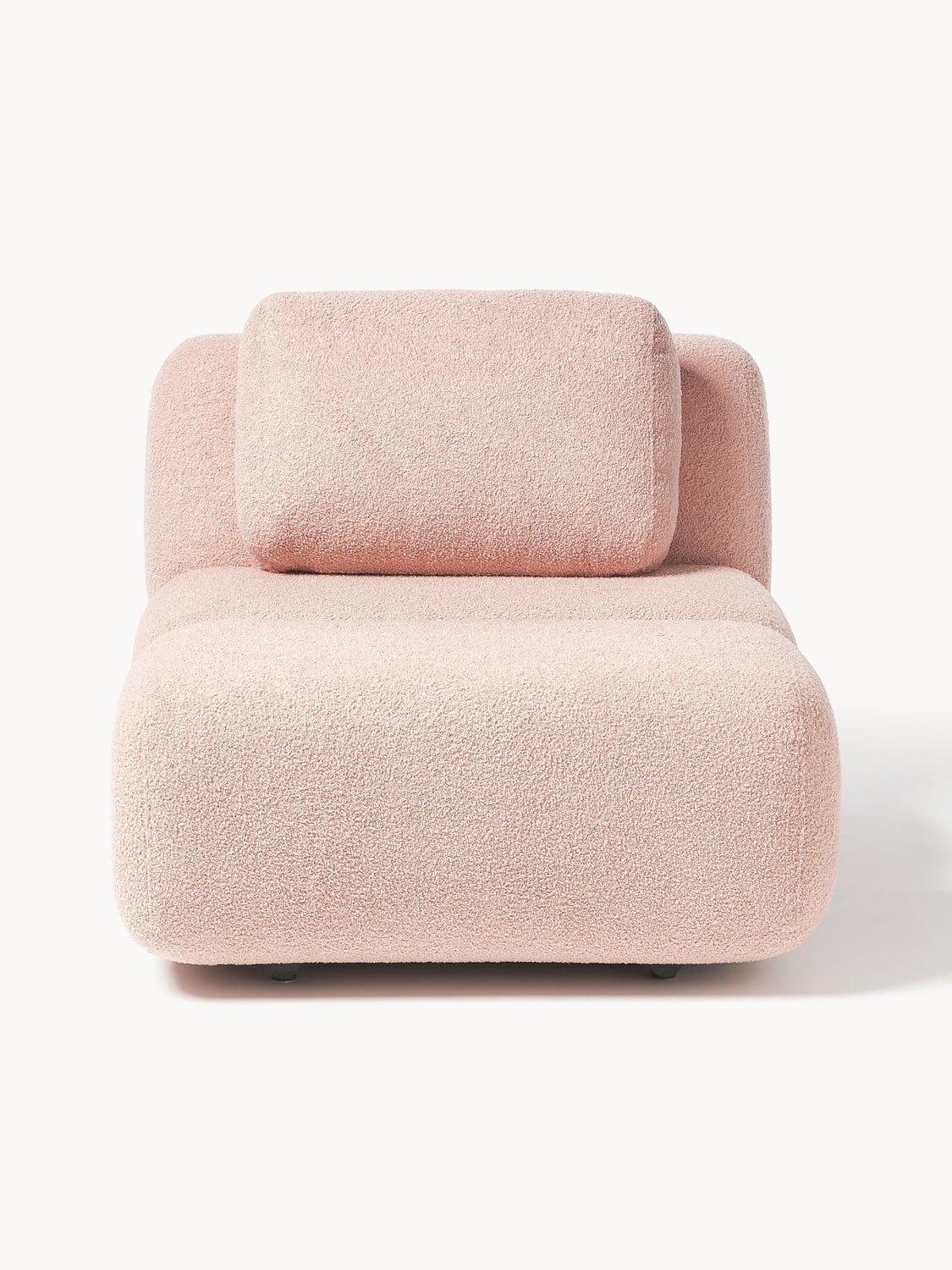 Caterpillar Teddy-Armchair — Rose