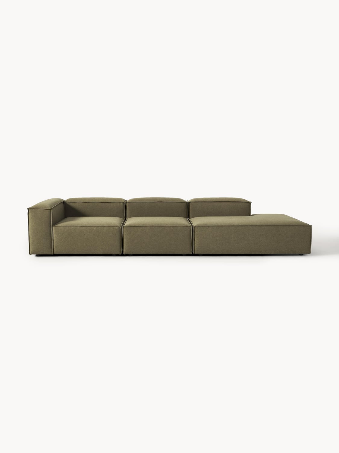 Lennon Modular XL Ottoman — Olive