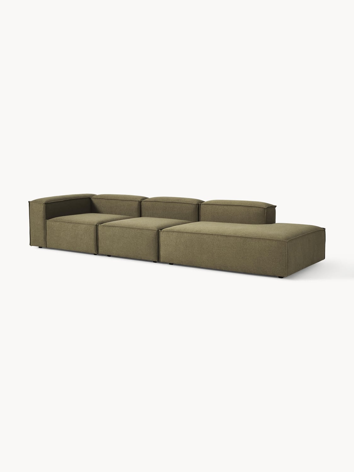 Lennon Modular XL Ottoman — Olive