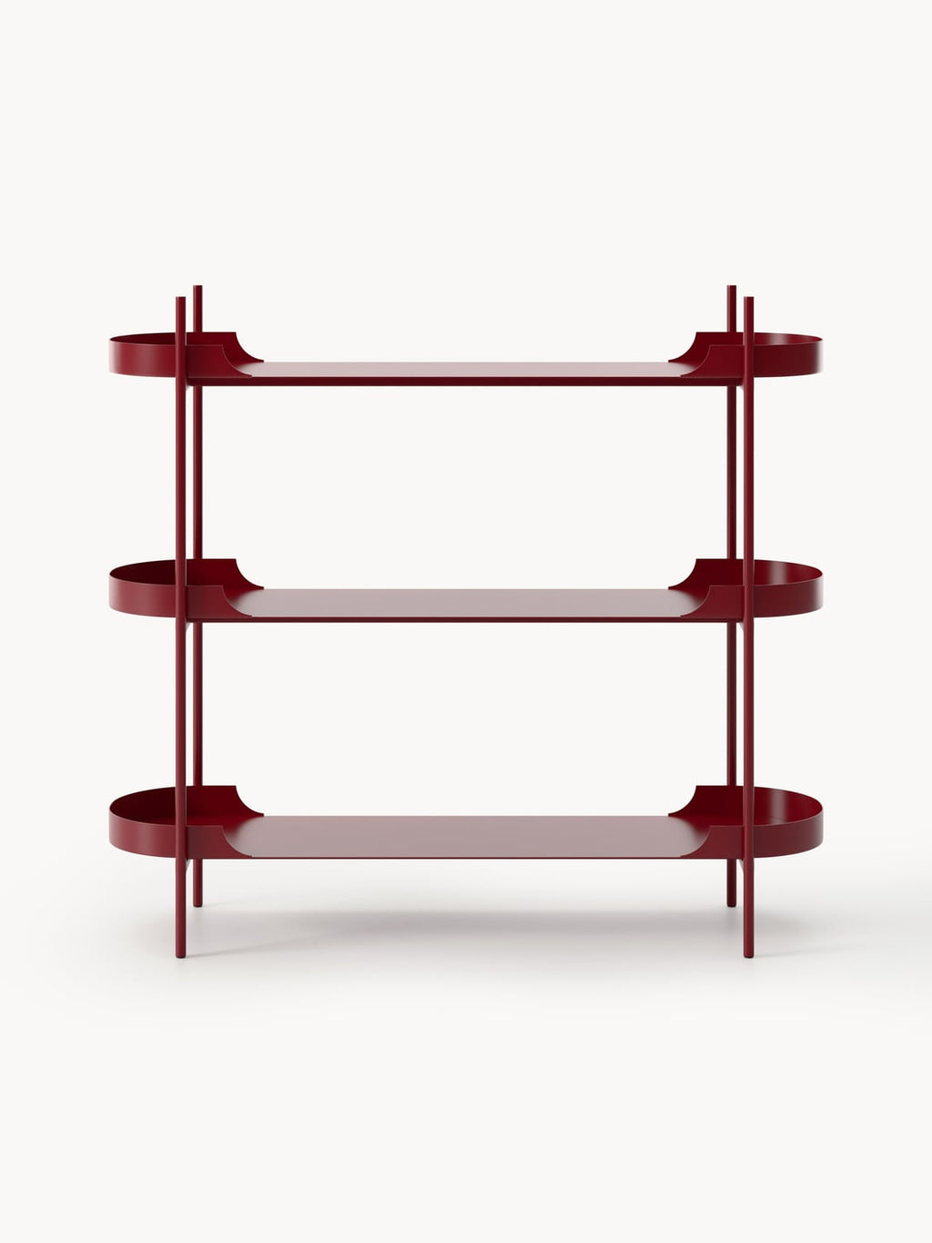 Taru Metal-Shelving Unit — Oatmeal