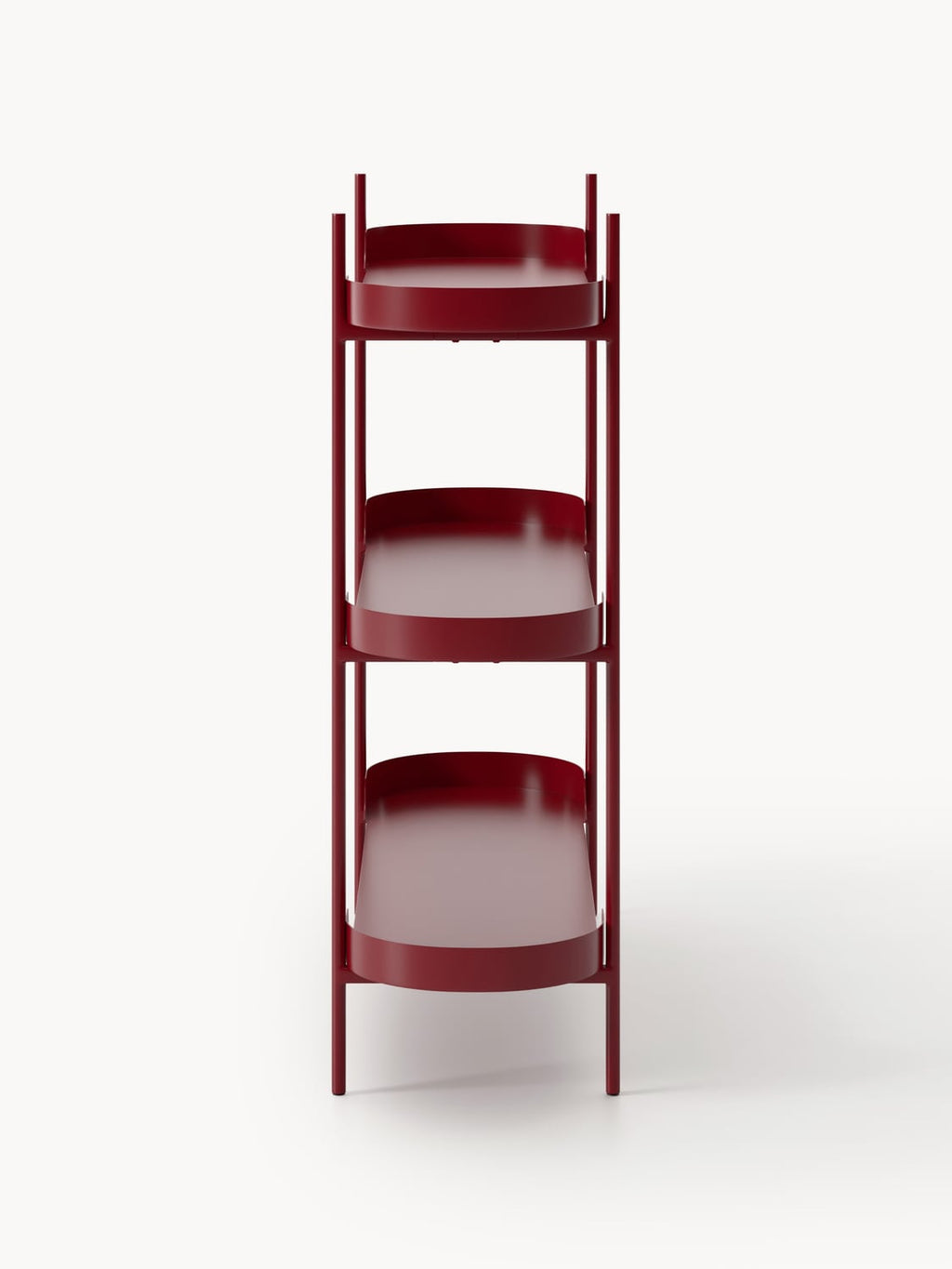 Taru Metal-Shelving Unit — Oatmeal