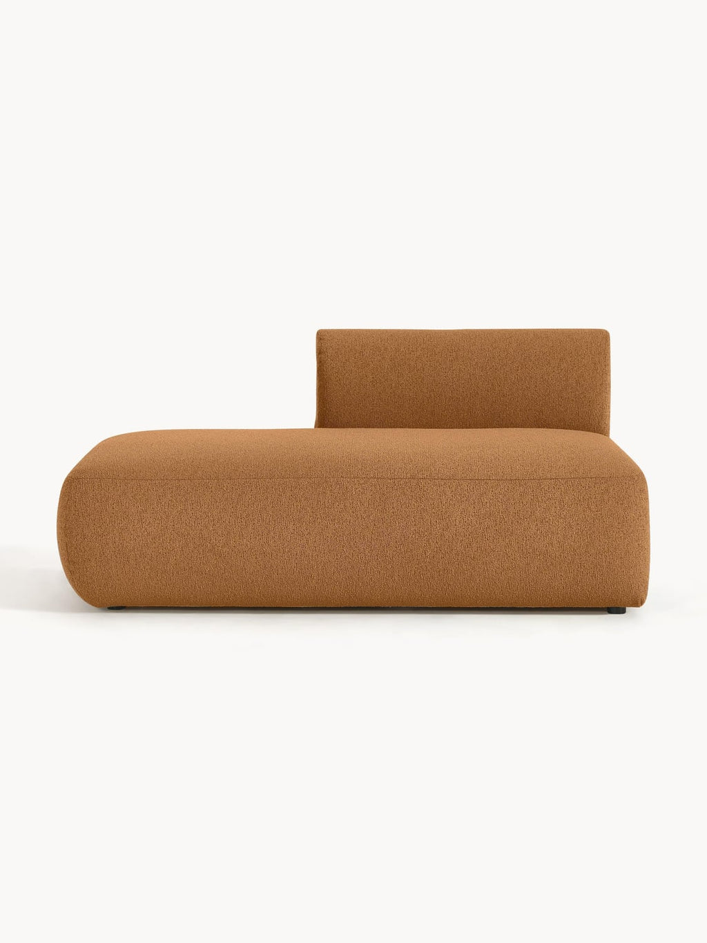 Sofia Bouclé-Chaise-Module — Caramel