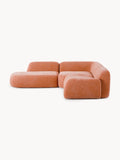 Wolke Modular Corner Sofa (4-seater) with Chaise Longue — Camel