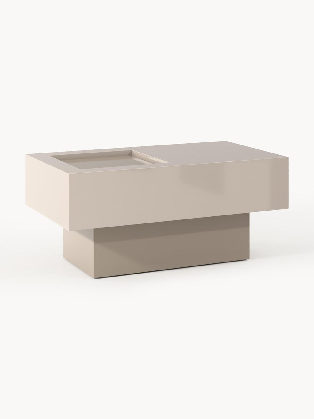 Alessa Coffee Table with Storage — Sage