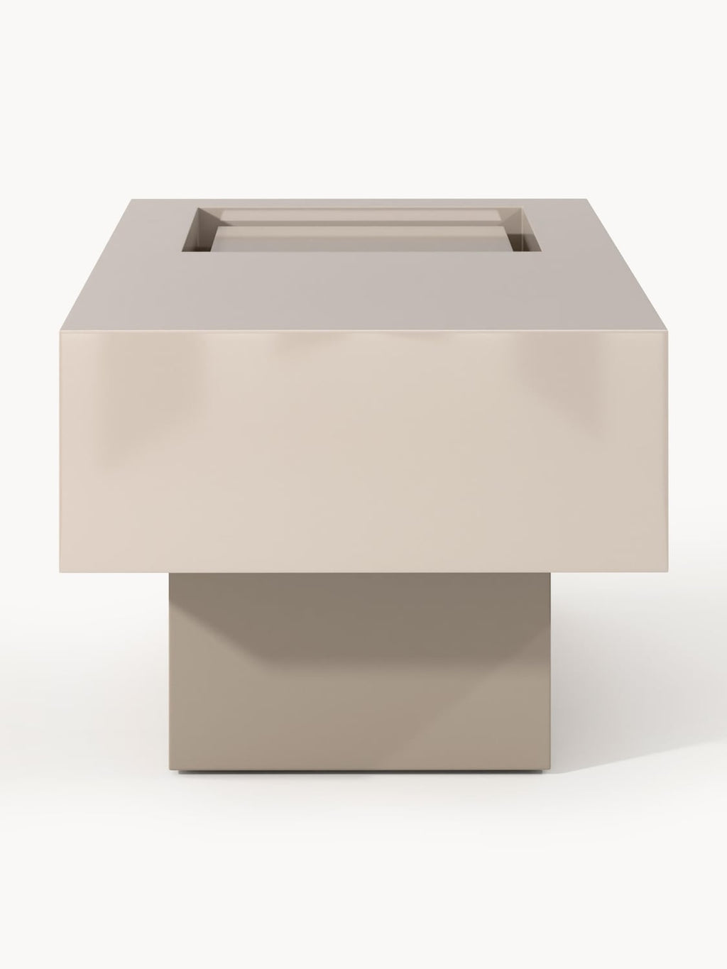 Alessa Coffee Table with Storage — Sage