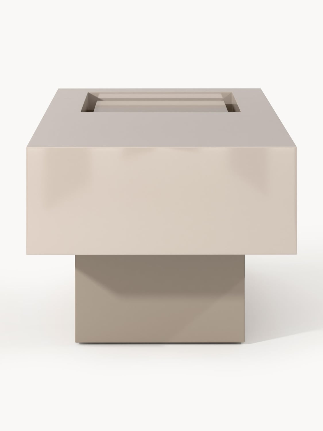 Alessa Coffee Table with Storage — Sage