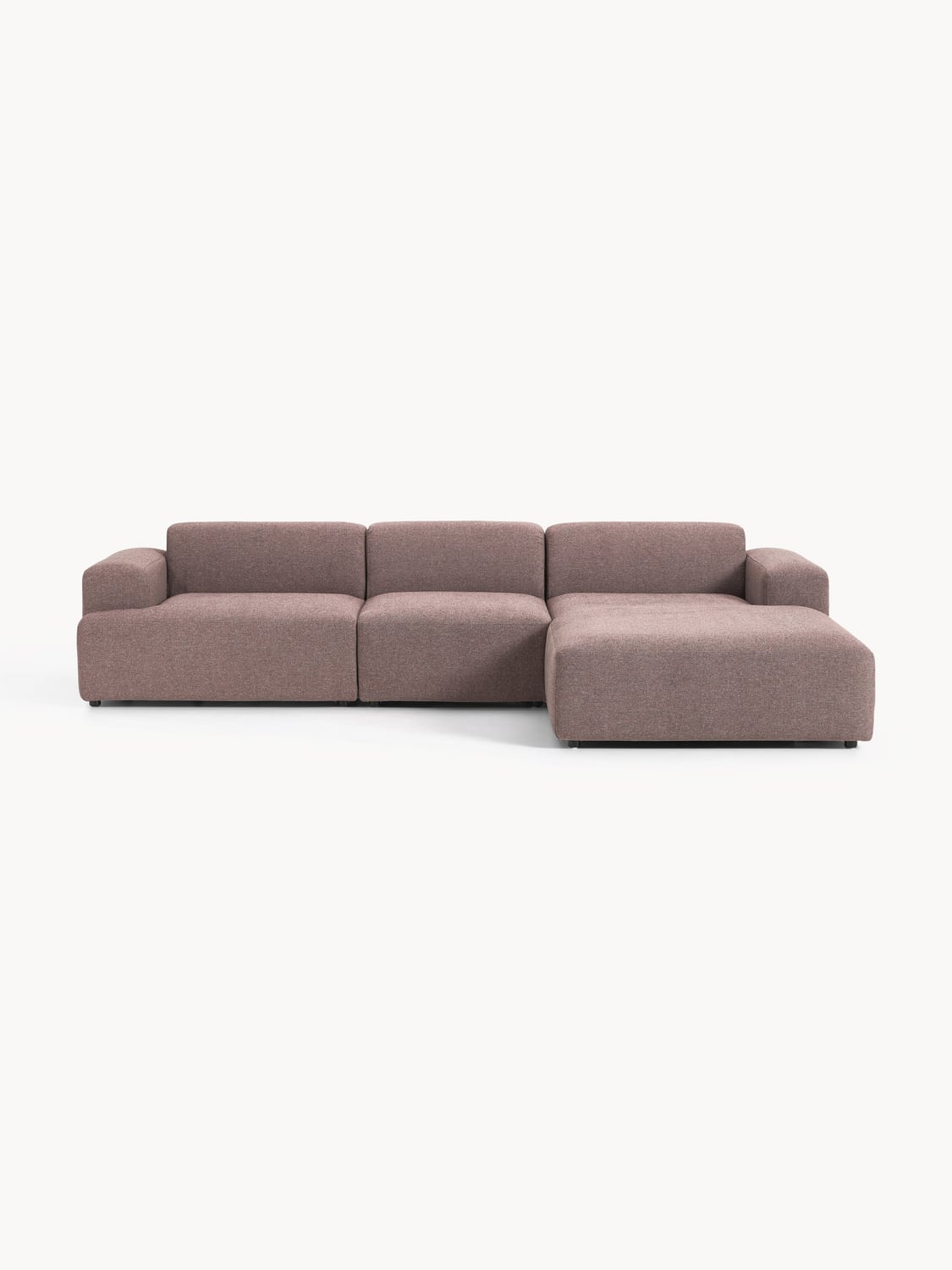 Melva Corner Sofa (4-seater) — Mushroom
