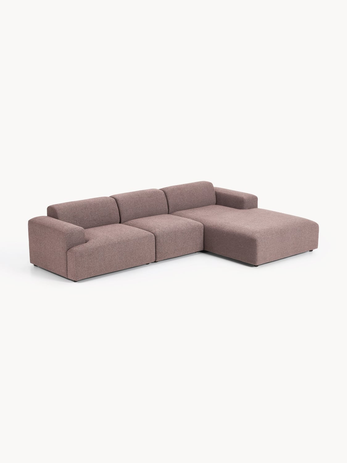 Melva Corner Sofa (4-seater) — Mushroom