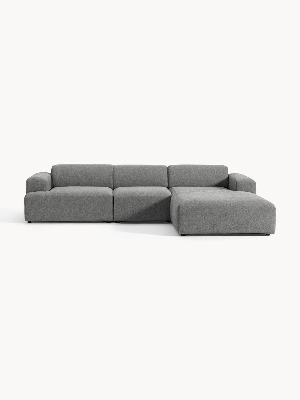 Melva Corner Sofa (4-seater) — Clay