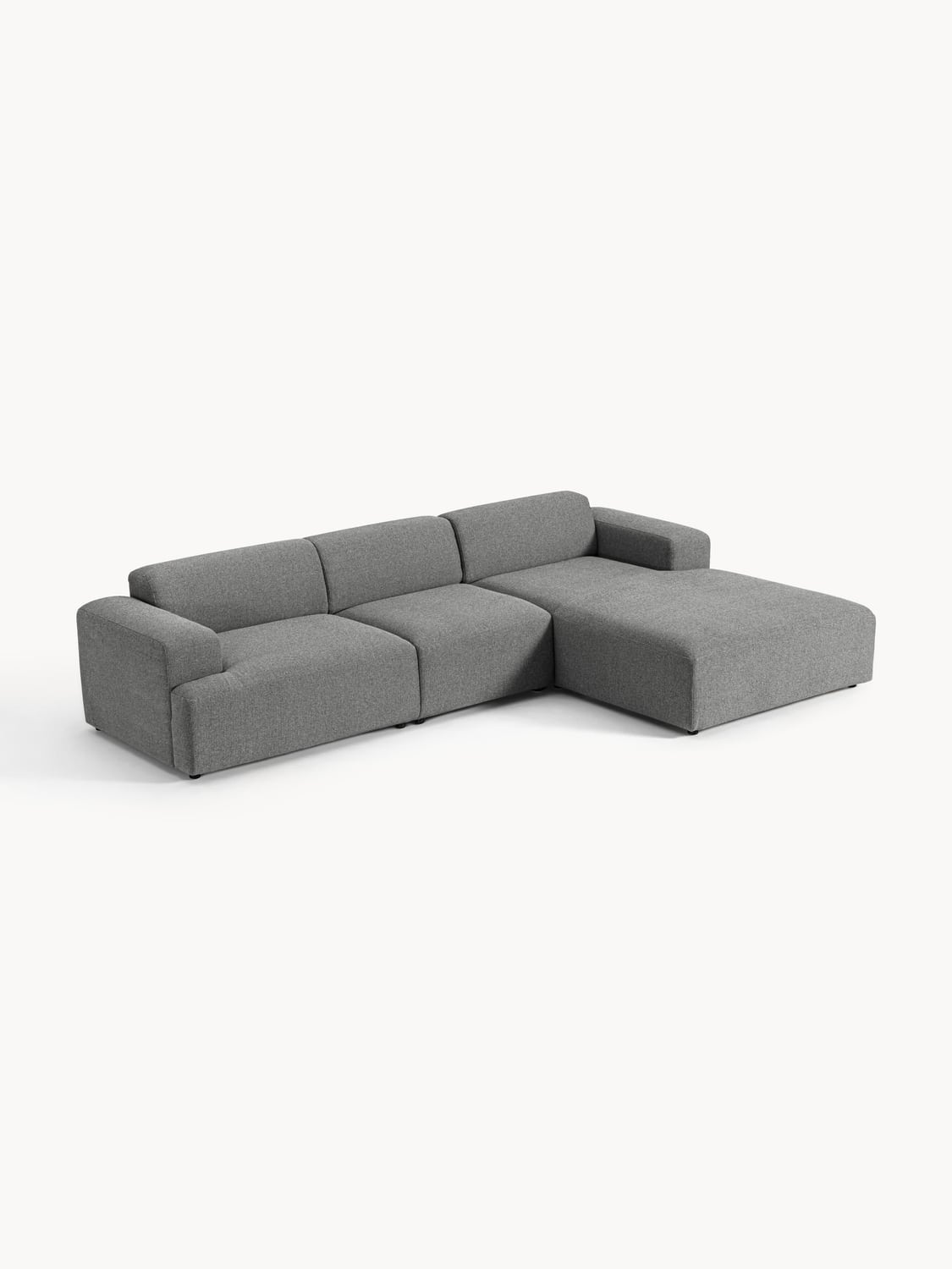 Melva Corner Sofa (4-seater) — Clay
