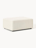 Melva Ottoman, B 99 x T 72 cm — Off-White