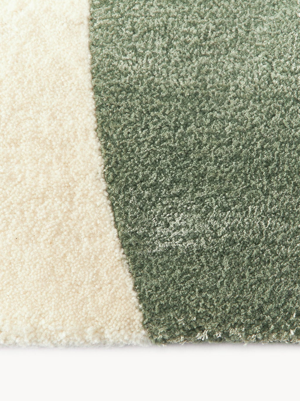 Talitha Hand-Tufted Wool Rug with Abstract Pattern