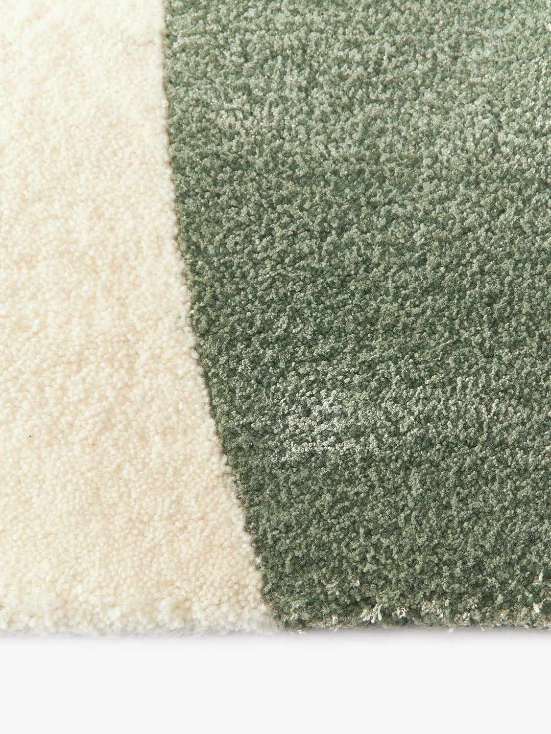 Talitha Hand-Tufted Wool Rug with Abstract Pattern