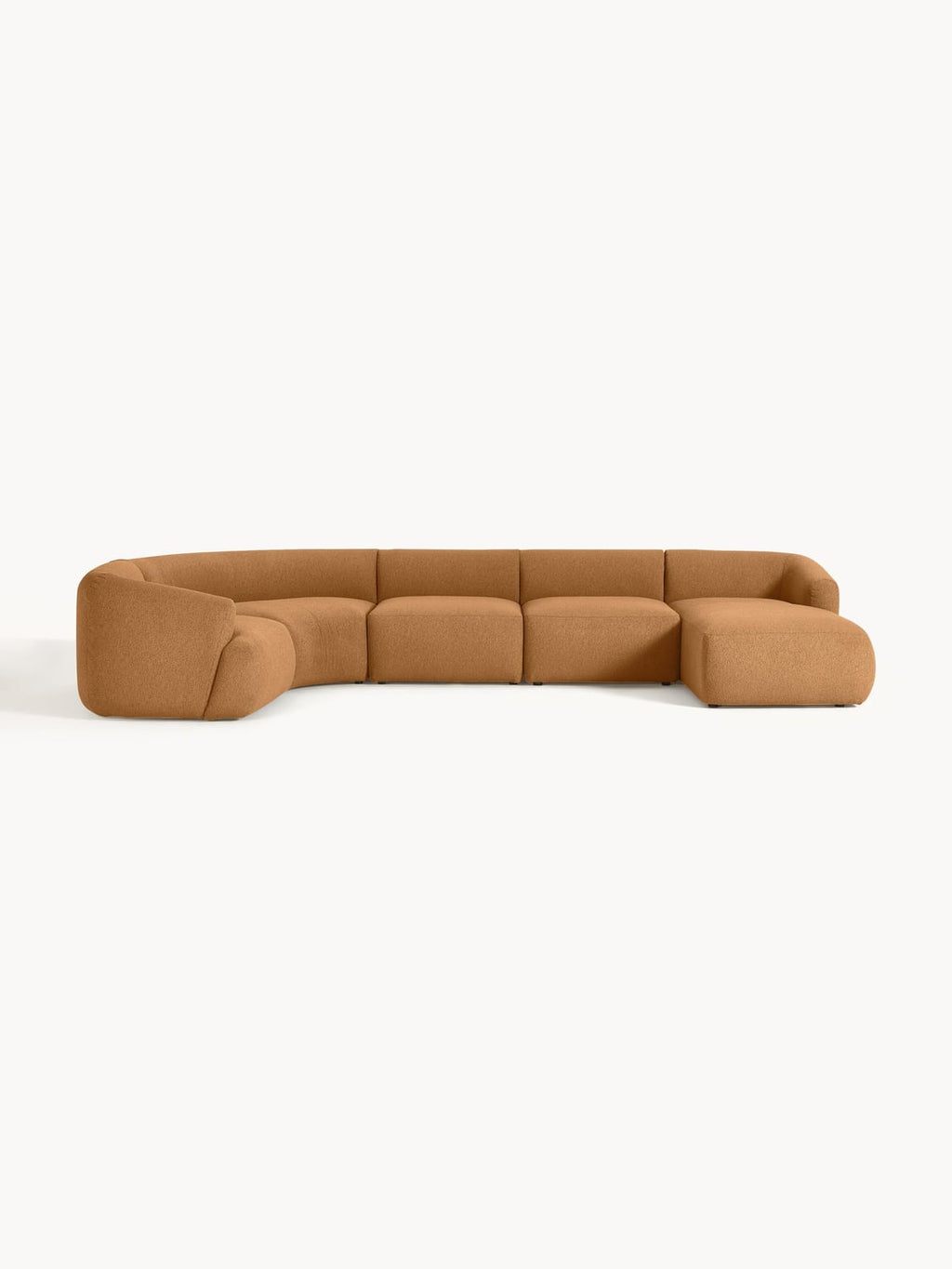 Sofia Modular Bouclé XL Sofa — Caramel