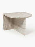 Leander Oval Coffee Table in Marble