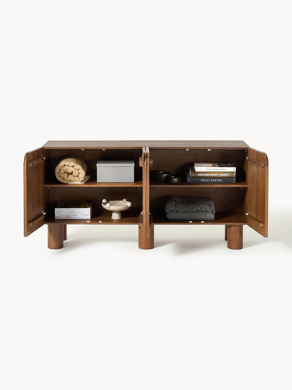 Cadi Sideboard in Oak — Terracotta