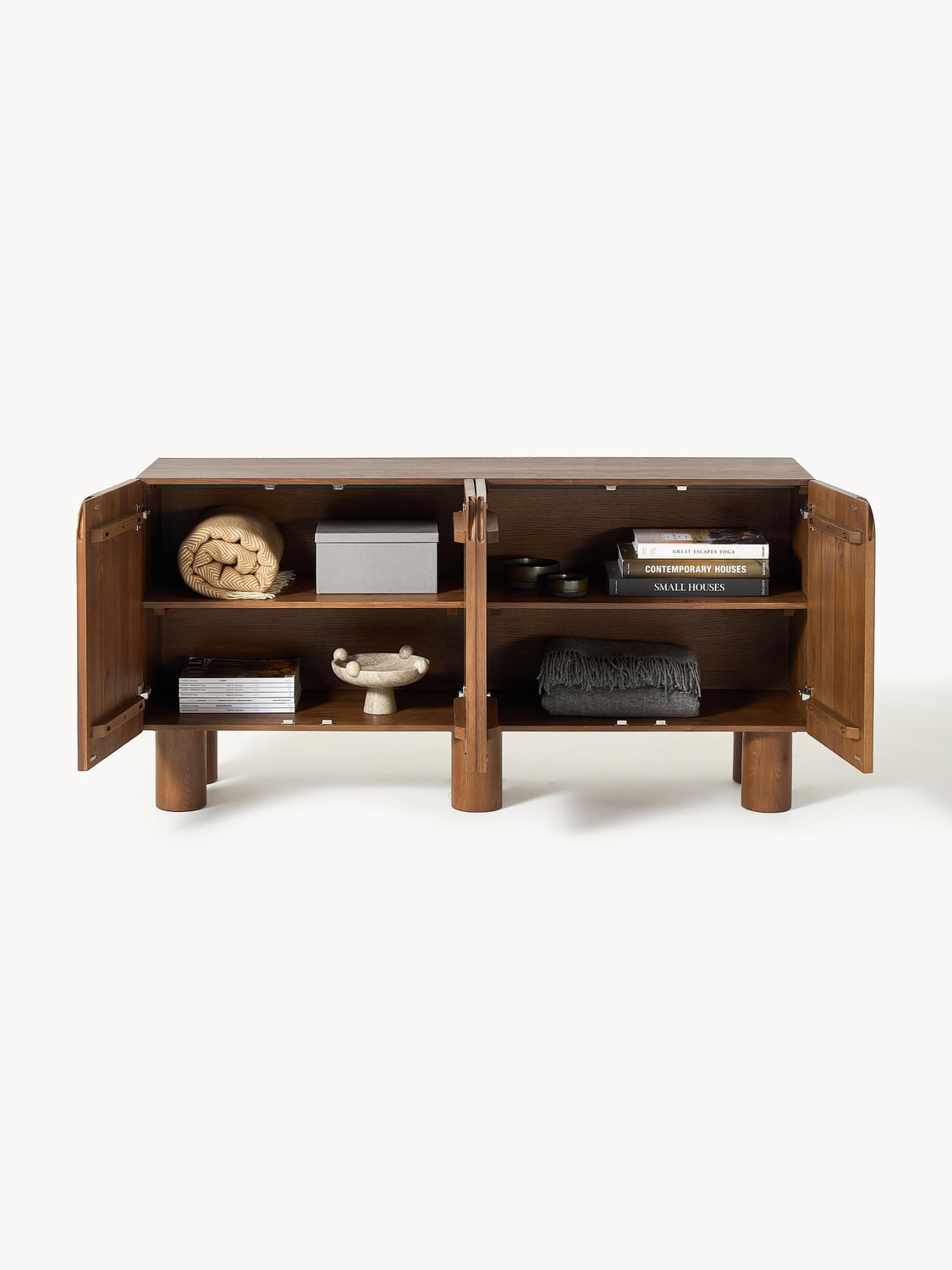 Cadi Sideboard in Oak — Terracotta