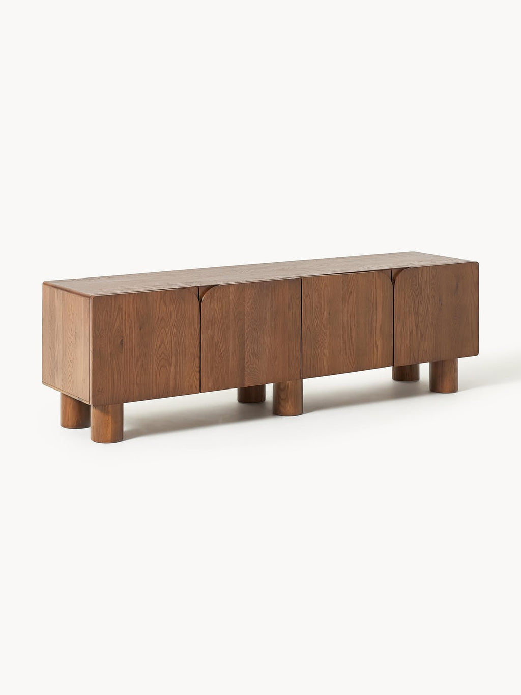 Cadi TV-Lowboard in Oak — Camel
