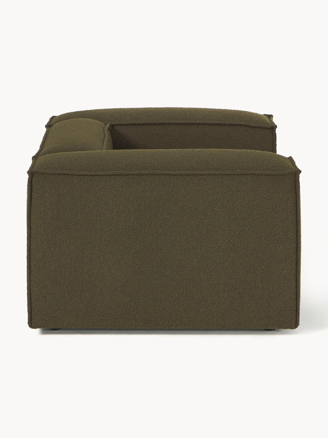 Lennon Armchair in Bouclé — Anthracite