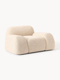 Wolke Bouclé Lounge Chair — Beige