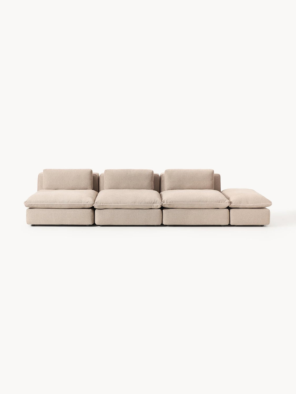 Felix Modular XL Sofa (3-seater) with Ottoman — Oatmeal