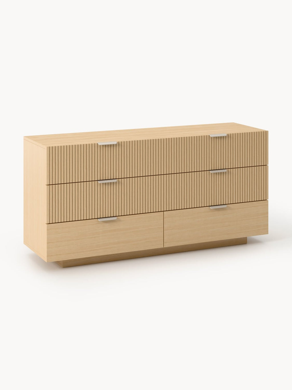 Sato Wood-Chest of Drawers — Warm Grey