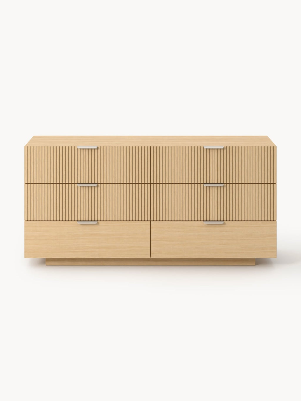 Sato Wood-Chest of Drawers — Warm Grey