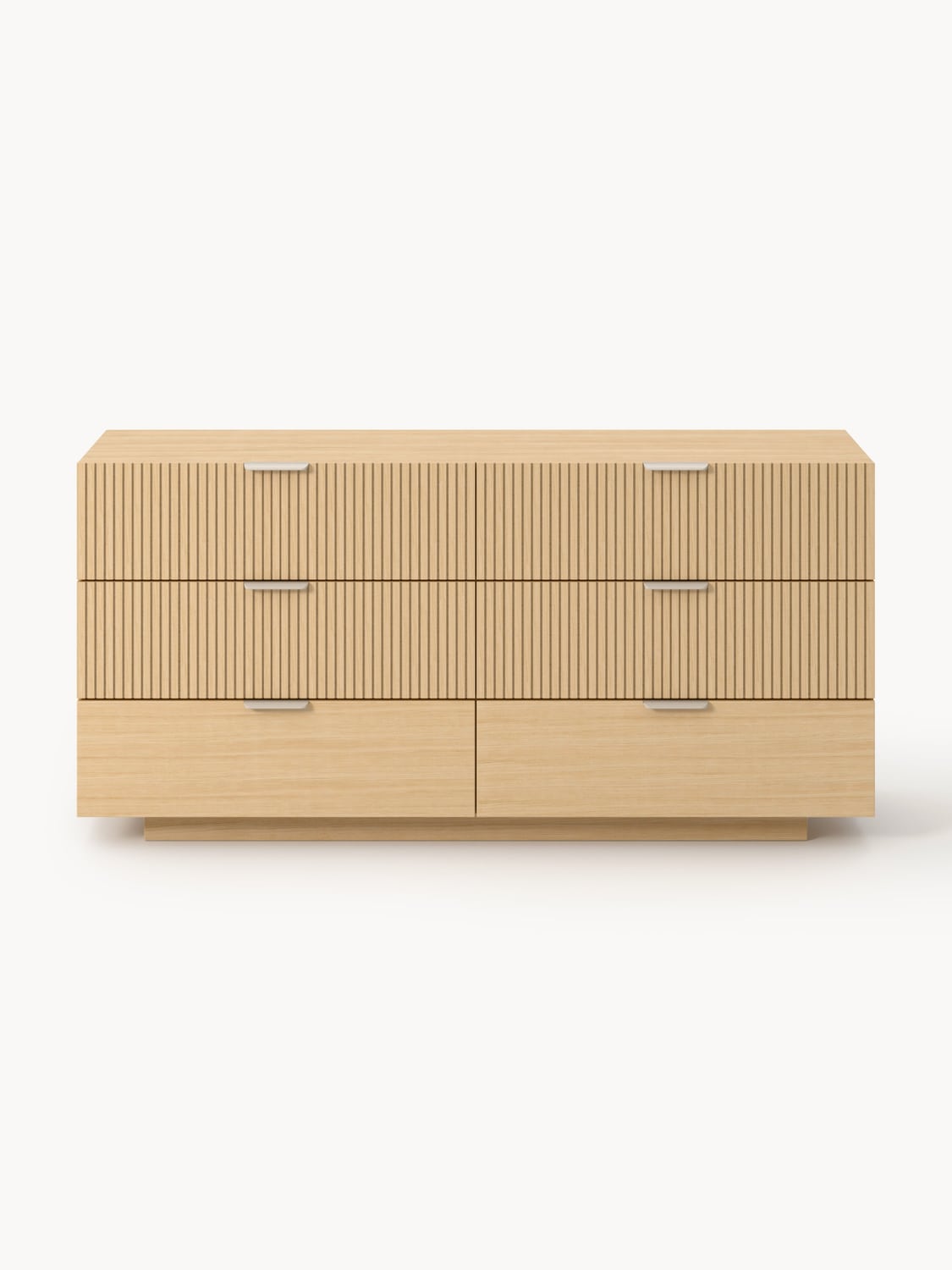 Sato Wood-Chest of Drawers — Warm Grey