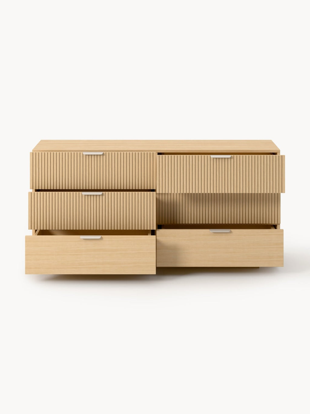 Sato Wood-Chest of Drawers — Warm Grey
