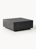 Lesley Coffee Table in Marble-Look — Dark Grey