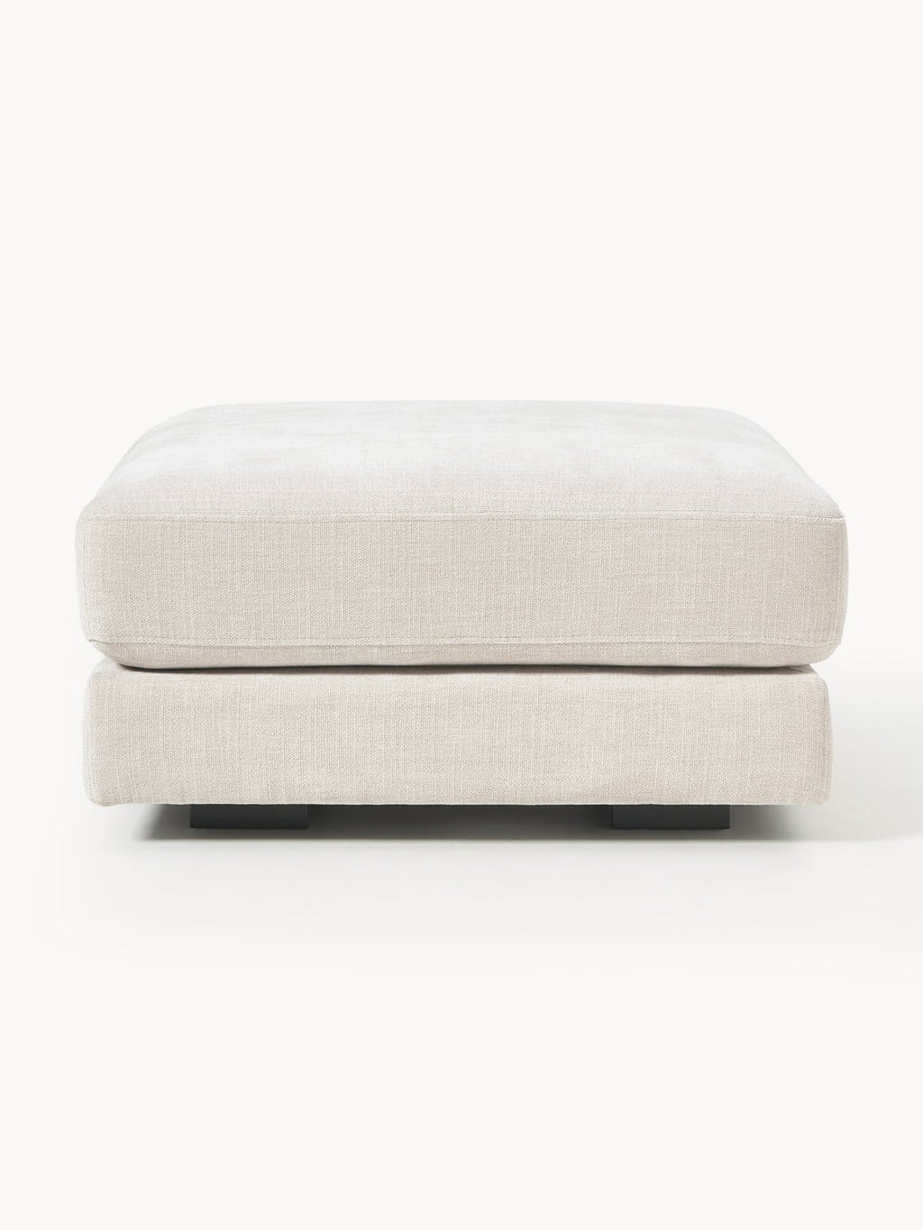 Tribeca Sofa Ottoman — Light Grey