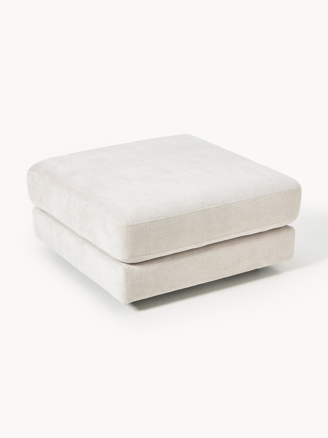 Tribeca Sofa Ottoman — Light Grey