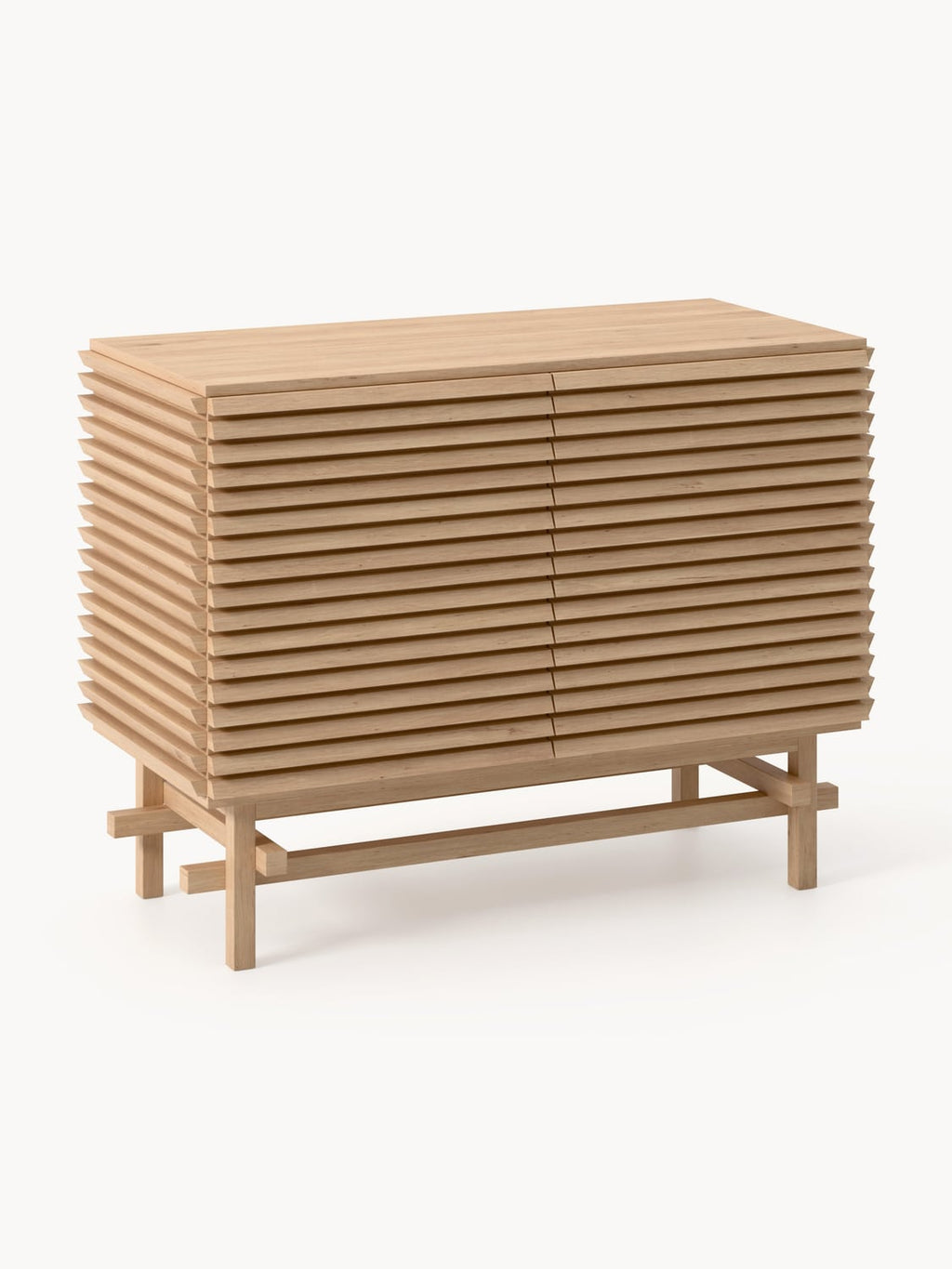 Pierce Chest of Drawers in Oak — Taupe