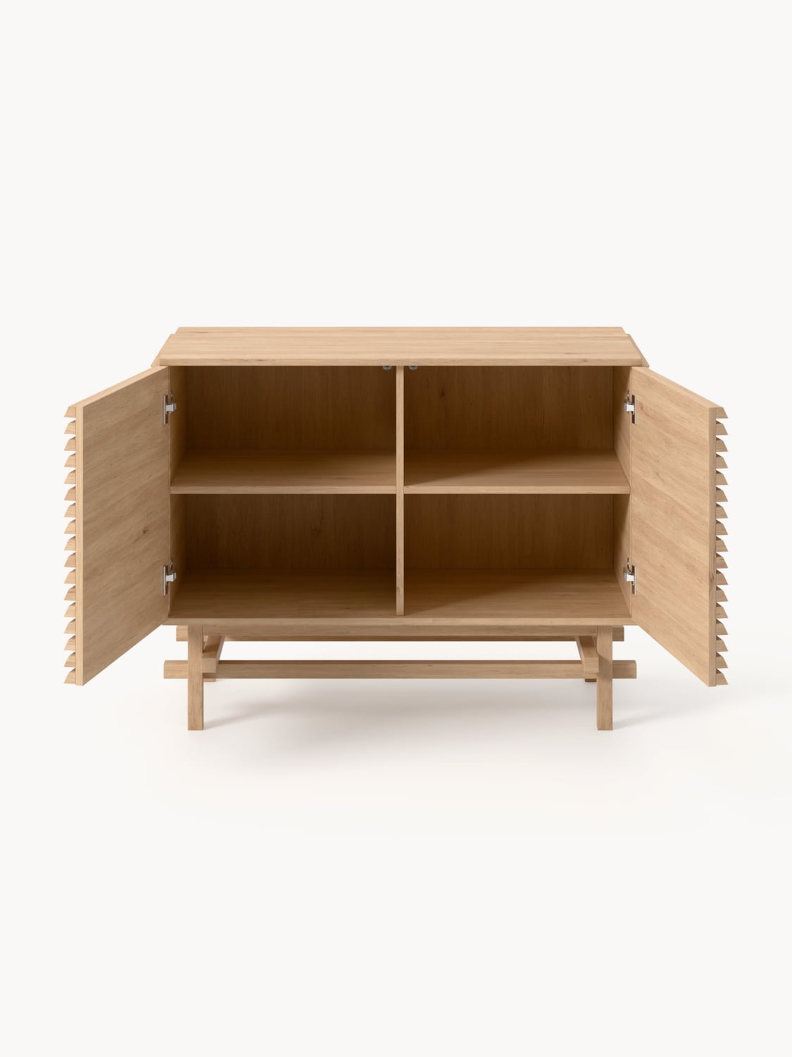 Pierce Chest of Drawers in Oak — Taupe