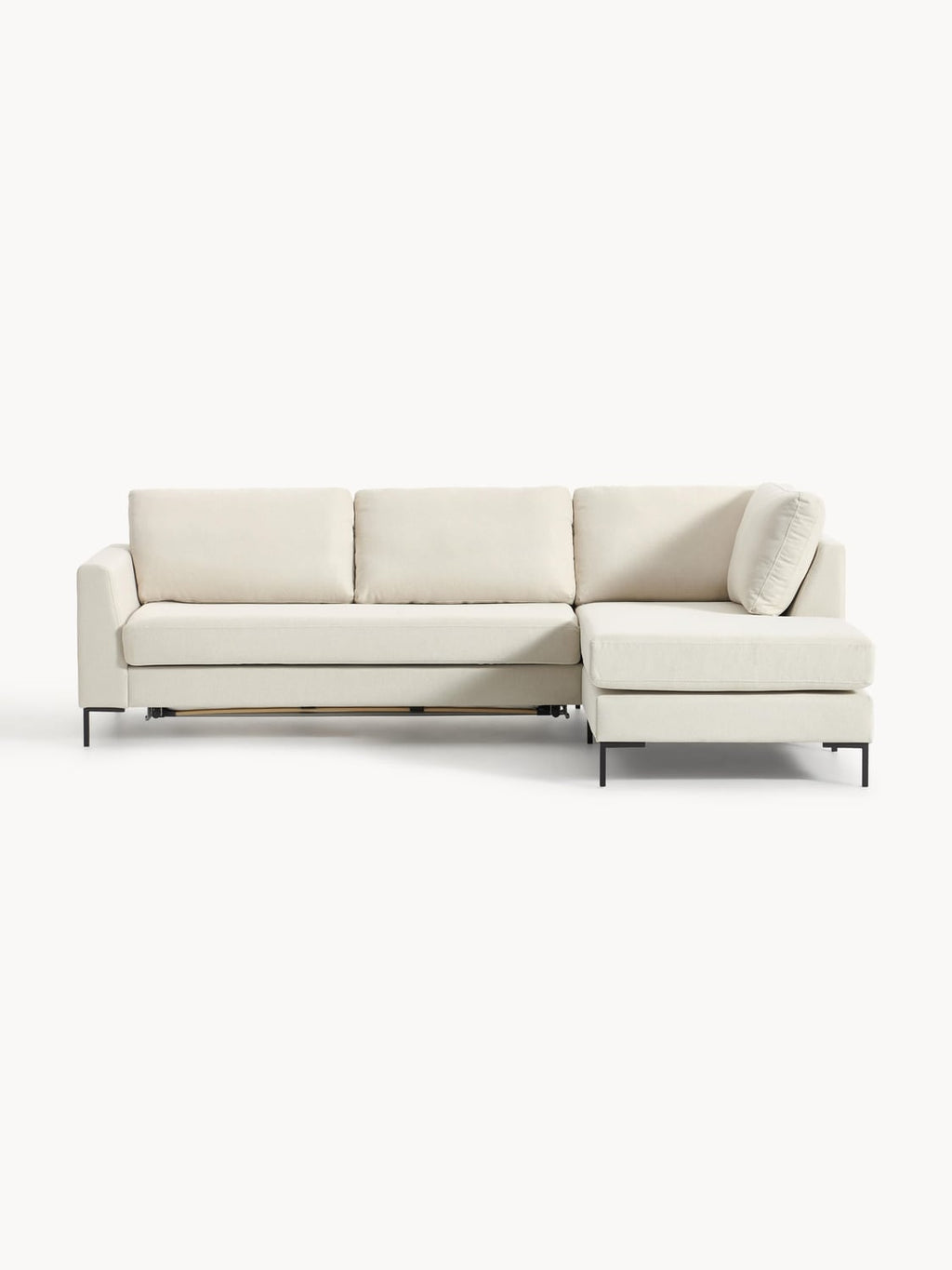 Luna Sofa Bed with Mattress, 3-seater — Light Grey