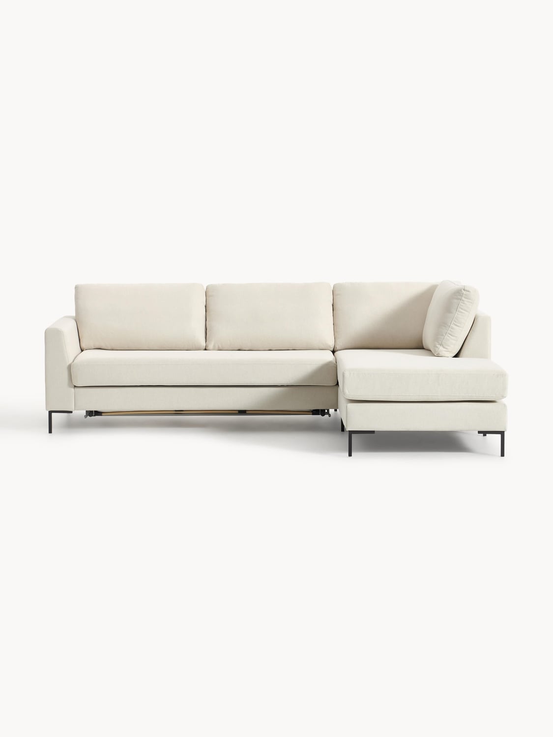 Luna Sofa Bed with Mattress, 3-seater — Light Grey