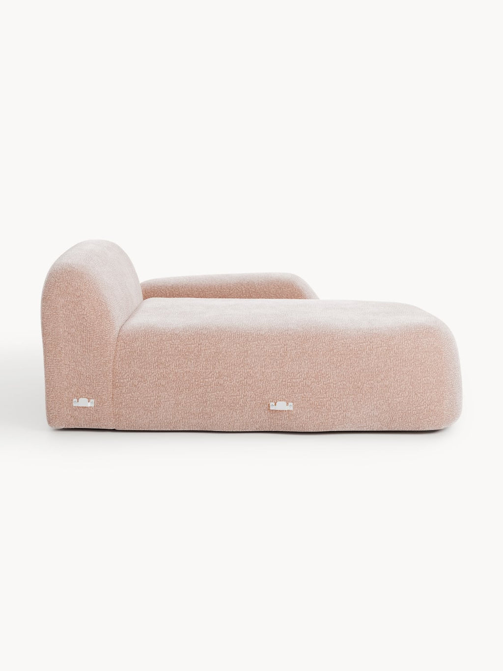 Wolke Chaise-Corner Module — Blush