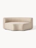 Sofia Round Corner Module — Oatmeal