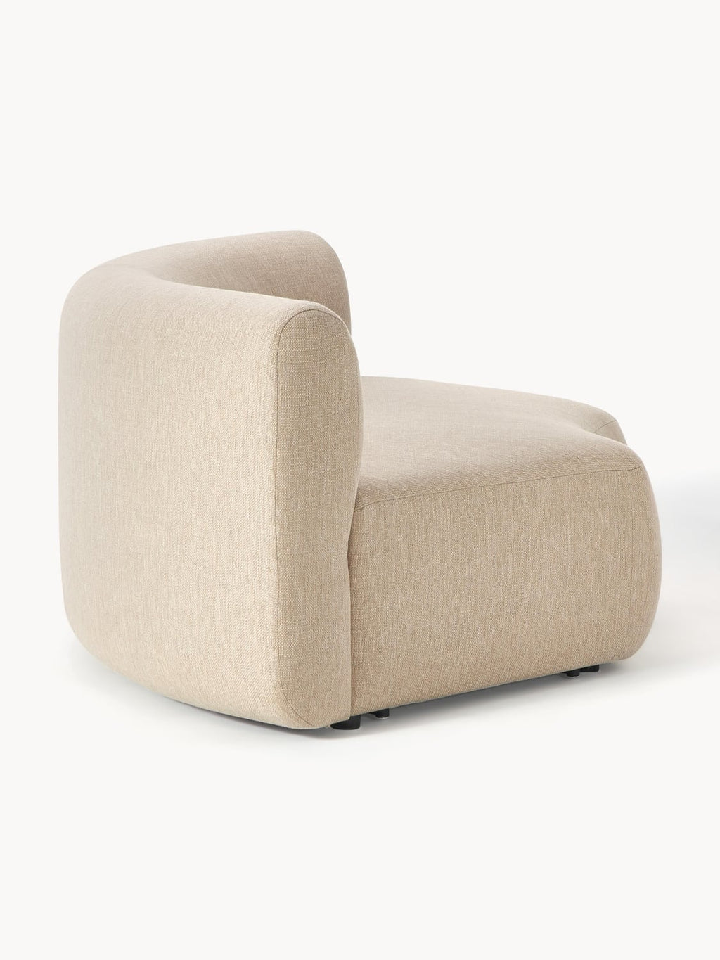Sofia Round Corner Module — Oatmeal